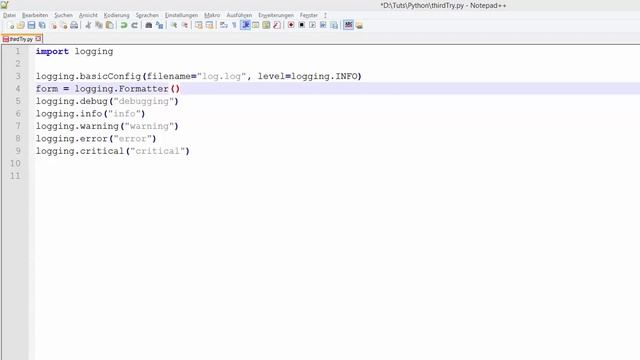 Python #34 - Logging смотреть онлайн