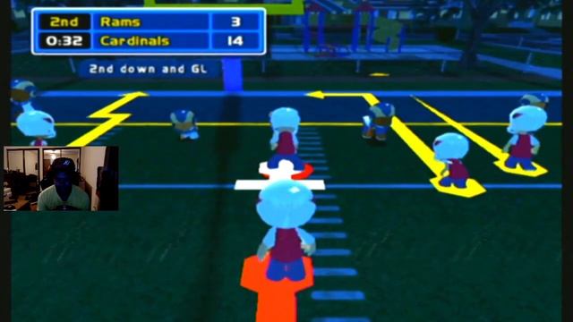 Backyard Football (2002 Gamecube Version) Custom Roster Game 1 vs. Rams смотреть онлайн