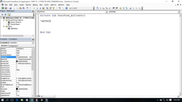 PART 18 - 3 TYPES TO ADD NAMES IN THE "COMBOBOX" VBA USERFORM (TAMIL) | Kallanai YT смотреть онлайн