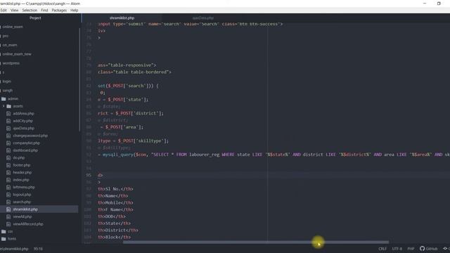 Search multiple Value in Database PHP mysql смотреть онлайн