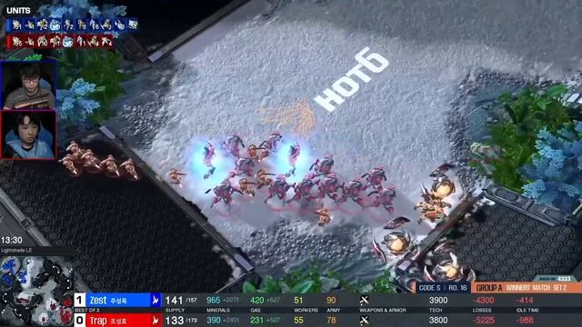 [2021 GSL Season 3] Группа A | Матч 3 — Winners: Trap (P) vs. Zest (P) смотреть онлайн