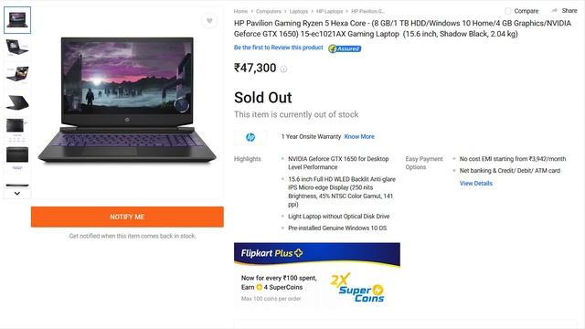 Cheapest Gaming Laptop Ever ? | HP Pavilion 15 Gaming 2020 | Real or Fake ? | My Opinion ! смотреть онлайн