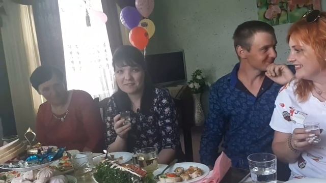 Как мы погуляли на дне рождения Евочки. Винницкая область. смотреть онлайн