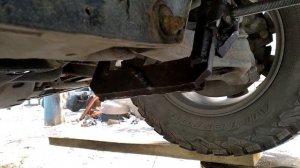 Как открутить развальные болты на Паджеро 4 (более подробный рассказ)