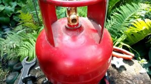 Замена крана газового баллона!