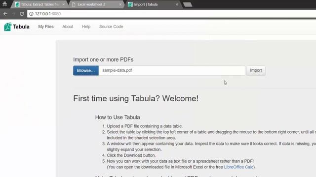 Extract Data From PDF To Excel Freely Using Tabula