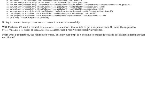 Properly redirect traffic with nginx for java client-server apps that use their own certificates смотреть онлайн