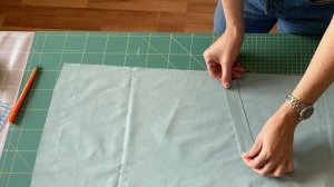 Как сшить карман с клапаном и одной обтачкой