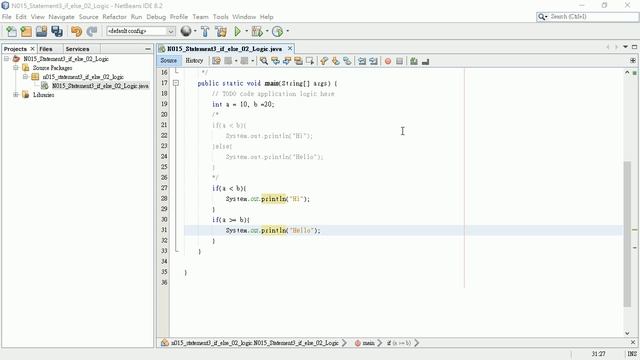 if else 邏輯說明 - if else 影片2 - 015 Statement 3 : Java 教學 入門 смотреть онлайн