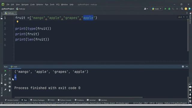 Python Interview Questions | Tuple In Python | Difference Between List And Tuple | Python Tuples смотреть онлайн