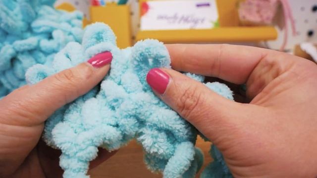 Šál Alize Puffy | Šál Z Puffy Vlny So Skrúteným Vzorom | Pletenie Bez Ihlíc | Štrikovanie Bez Ihlíc