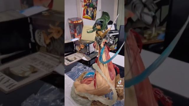 Statue Levi Ackerman #attackontitan #leviackerman #figure #manga # #anime #ackerman #unboxing #levi смотреть онлайн