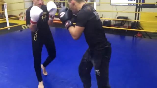 Спарринг с Чемпионом Мира и Европы смотреть онлайн