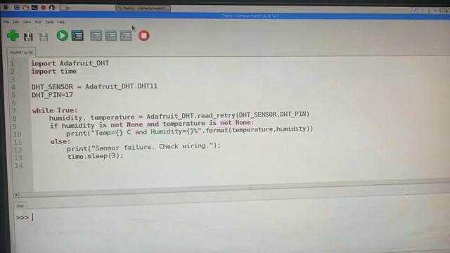 Tutorial | Interfacing DHT11 sensor with Raspberry Pi | Temperature and Humidity sensor | #IOT смотреть онлайн