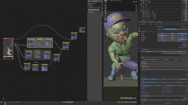 Tutorial: Toon Shading / Cel Shading look in Blender-Cycles with the Compositor смотреть онлайн