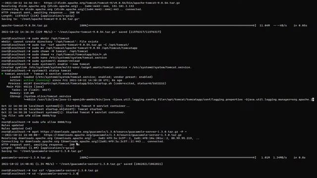 Installing Guacamole on Ubuntu 20.04 смотреть онлайн