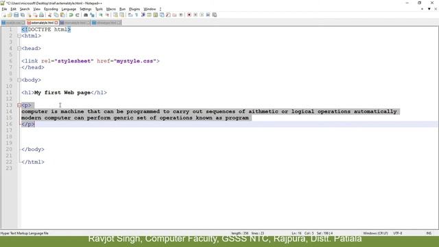 Chapter-1 (10+1) CSS Selectors (Element,ID,Class,Group) смотреть онлайн