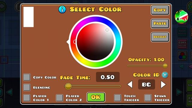 ⭐️КАК ПОМЕНЯТЬ ЦВЕТ ФОНА ПРИ ИГРЕ В ЛЕВЕЛ (GEOMETRY DASH)⭐️ смотреть онлайн