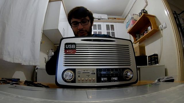 #hediyelik Nostalji Radyo Kemai Md-1700BT Bluetooth+FM radyo+USB+SD KART смотреть онлайн