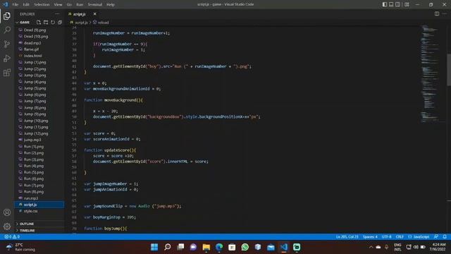 JavaScript 2D Game | Web programming 1 |Ovin deemal sudasinghage |My red hat boy 2D game смотреть онлайн