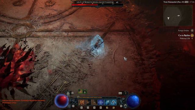 Diablo 4 Gameplay Lilith Boss Fight PL Sorceress #1th смотреть онлайн