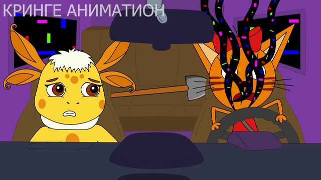 Злой ЛУНТИК.EXE 2 / Лунтик стал зомби-глитчом / Карамелька и Луна (Анимация) смотреть онлайн