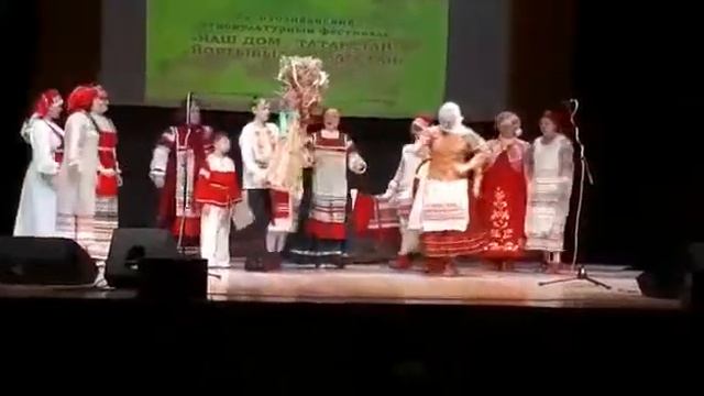 Фольклорная обрядовая постановка «Холщовый спас» смотреть онлайн