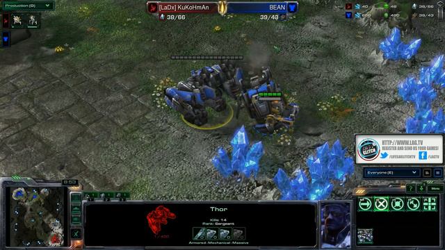 THOR IS HERE! -- Starcraft 2 [LAGTV] смотреть онлайн
