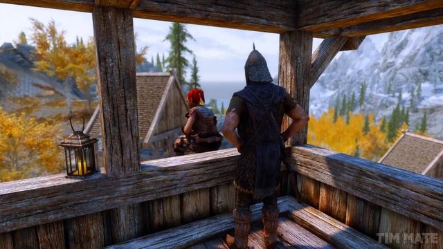 Skyrim ٠ Реакции Стражников на Снаряжение Довакина в Skyrim