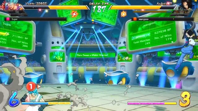 AWESOME ANDROID 17 COMBO WITH COOLER & VEGITO - Dragon Ball FighterZ "Android 17" "Cooler" Gameplay смотреть онлайн