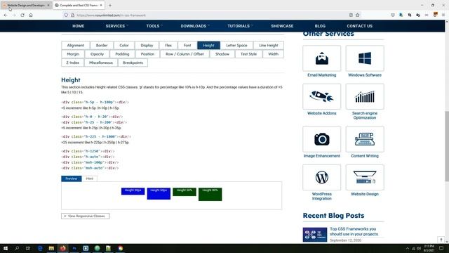 Website Development Tutorial from Scratch using Photoshop, HTML5 and CSS Part 19 смотреть онлайн