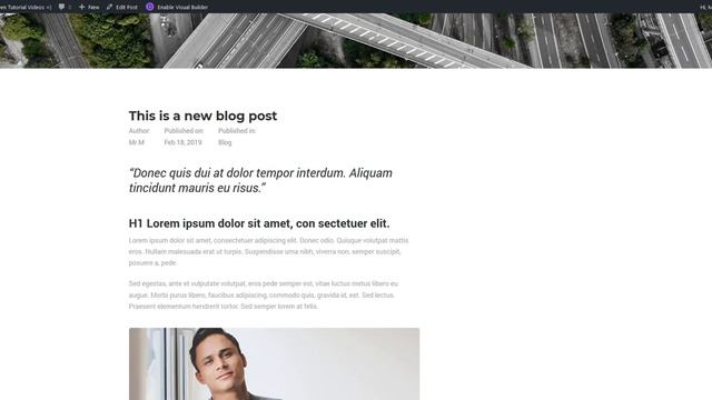 How to set up a premade Single Blog Post layout with Divi Builder - Divi Den Pro смотреть онлайн