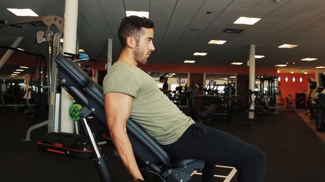 Cómo Hacer Curls Con Mancuerna En Banco Inclinado || Ejercicio Para Biceps