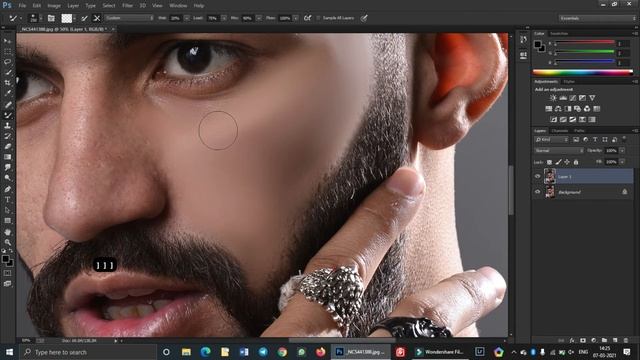 professional skin retouch like pro! new trick 2022 photoshop tutorial смотреть онлайн