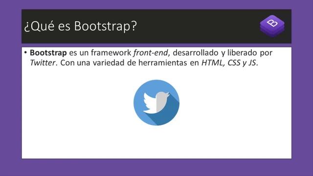 Bootstrap 4 - #02 ¿Qué es Bootstrap? смотреть онлайн
