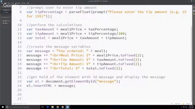 Web 150 Basic JavaScript Instructions смотреть онлайн
