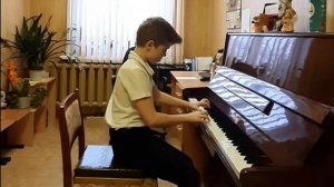 Даниил Егошин. Фортепиано. Ю.Щуровский - "Танец"