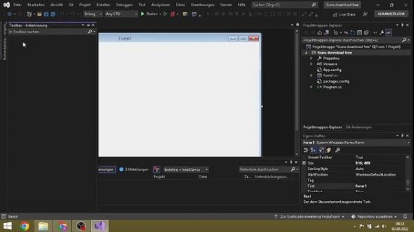 How to Download, Install and Activate Guna UI2 in VisualStudio 2022 | NuGet Package Manager
