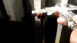 Измерение зуба шестерни зубомером.