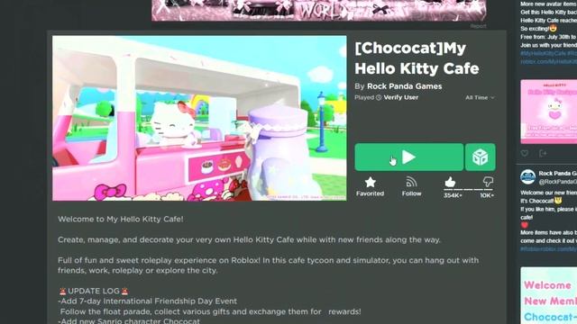 HOW TO GET HELLO KITTY BACKPACK FREE in Roblox смотреть онлайн
