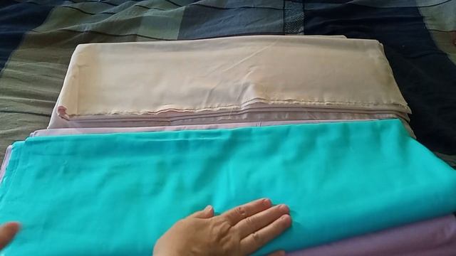 Распаковка огромных, однотонных лоскутов от Магнатекс, ширина 220 см смотреть онлайн