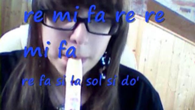 Canción de Cuna - Flauta dulce notas. смотреть онлайн
