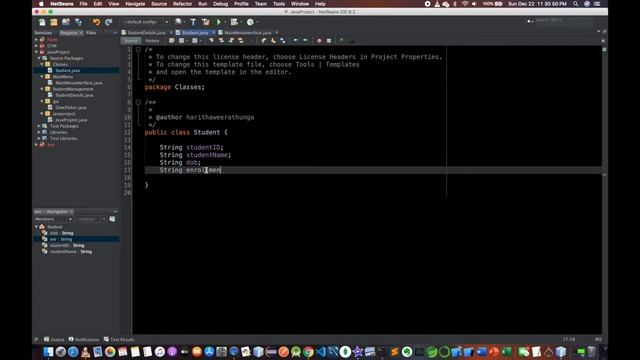 Java in Sinhala 8 With Netbeans - Classes смотреть онлайн
