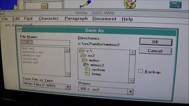 Mum tries out OS/2 Warp 4 (1996) смотреть онлайн