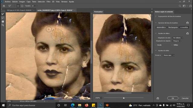 Curso práctico de Photoshop - 8. - Relleno según contenido смотреть онлайн