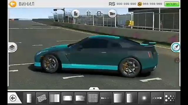 REAL RACING 3: Тюнинг Nissan GTR Premium (R35) смотреть онлайн