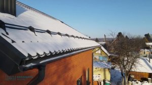 Кровля из Металлочерепицы СУПЕРМОНТЕРРЕЙ «Серый графит»
