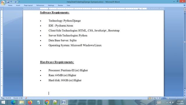 Project Synopsis - HelpDesk Ticketing System using Python Django | Download Free Synopsis смотреть онлайн