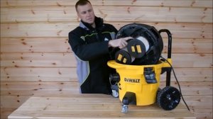 Пылесос DeWALT DWV 902 M. Обзор, сбор воды и пыли
