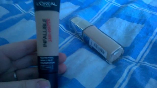 Обзор Loreal infallible 24 matt и true match смотреть онлайн